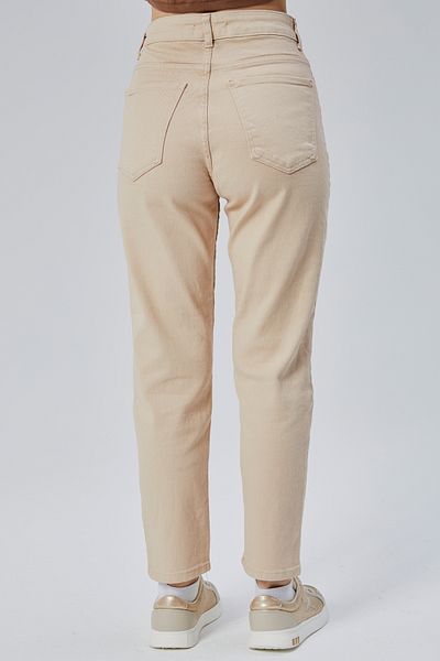 geenz manifacture Ακορντεόν Ψηλόμεση Lycra Mom Jeans Skinny Leg Jeans
