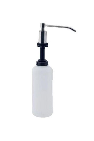 Zethome Stainless Built-In Foam Soap Dispenser Kitchen Bathroom Hand Soap Dispenser White
