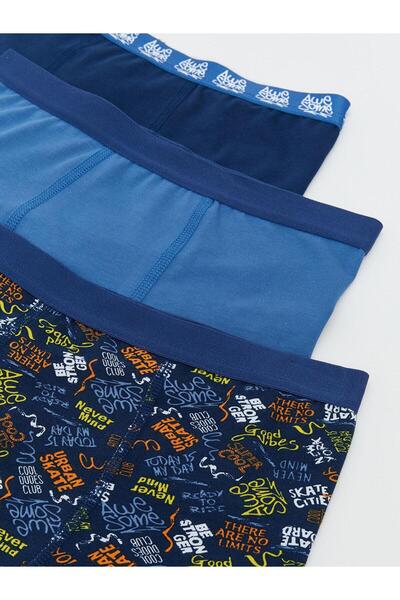 LC Waikiki LCW Kids Baskılı Erkek Çocuk Boxer 3'lü (S5)