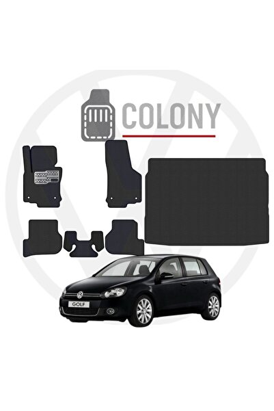 COLONY Volkswagen Golf 6 Hücreli Premium Eva Paspas Seti