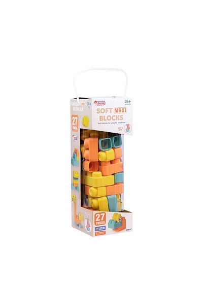 Easy Tedarik 04047 Soft Maxi Blocks 27 Pieces -Dede