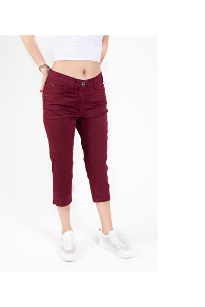 Fibula Silimfit toparlayıcı havuç paça pamuk jeans kapri