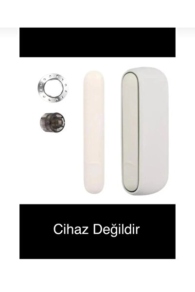 Zigver Iqos Iluma Modeli Için 3’lü Silikon Kılıf Seti White(TEREA ILE ÇALIŞAN CİHAZA UYUMLUDUR)
