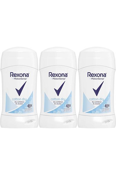 Rexona Cotton Dry Deodorant 40ml X 3