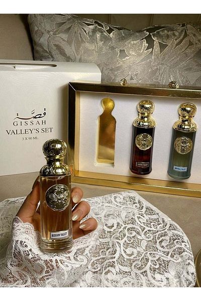 GISSAH Qissa Perfume Pack of Three Pieces 90ml