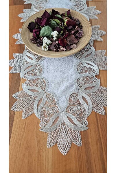 ZESA HOME Luksuzni francuski čipka Velvet Runner