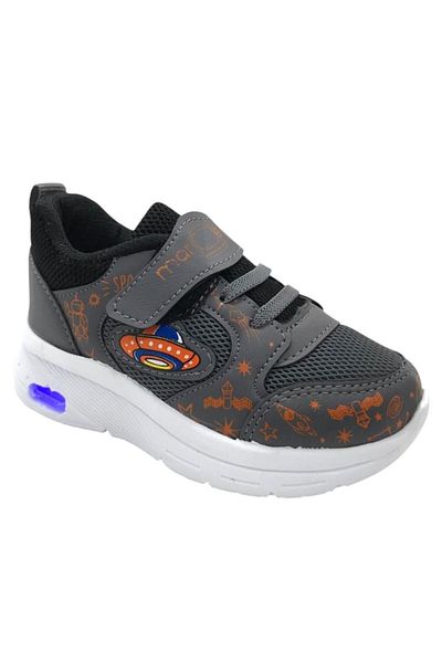 ellaboni Boy's Lightweight Anatomical Sole Lighted Sports Shoes Sneaker