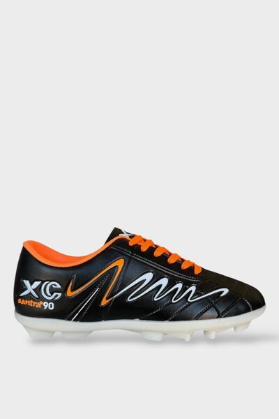 Liger Pantofi de fotbal pentru bărbați cu crampon Gear Portocaliu-negru