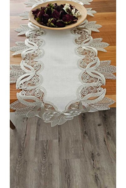 ZESA HOME French Lace Linen Gardeya Luxury Runner