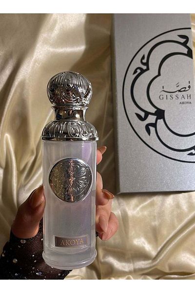 GISSAH Perfume Box Qissa Aqua White 100ml