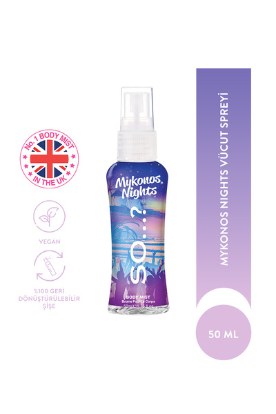 So Fragrance So…? Summer Escapes Mykonos Nights Vücut Spreyi 50ml
