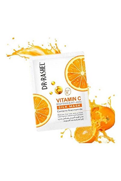 DR.RASHEL Vitamin C Brightening & Anti- Aging Silk Mask 28g*5pcs