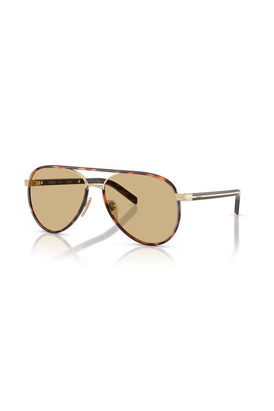 Prada Women Pilot Sunglasses- Pr B57s - Lense Size:59mm - Black