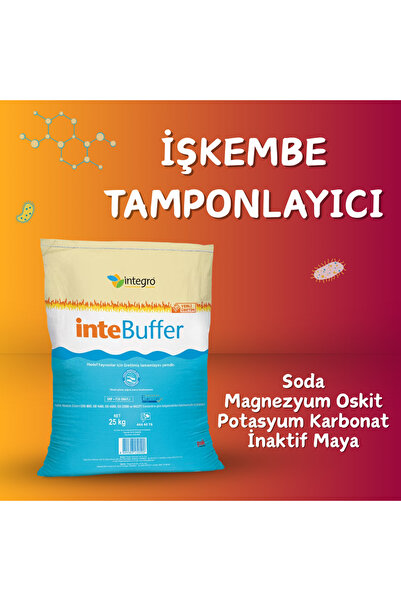 İntegro İntebuffer 25kg Işkembe Tamponlayıcı Asidoz Önleyici Inte Buffer