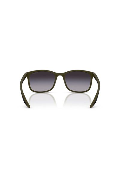Prada Linea Rossa Sunglasses Model S;;a08s, 56, 15x, 09u Gray For Male