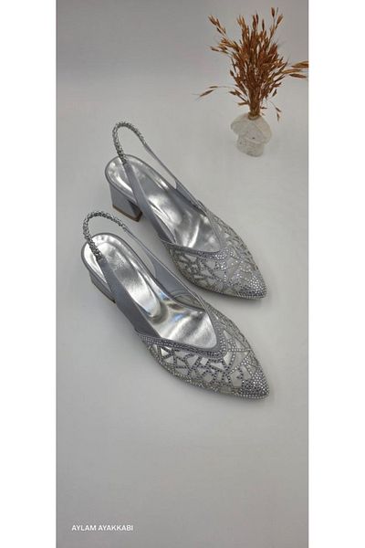 Aylam ayakkabı Evening Shoes - Gray - Wedge