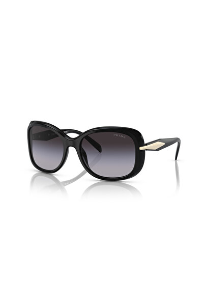 Prada Women Rectangular Sunglasses- Pr 04zs - Lense Size:57mm - Black