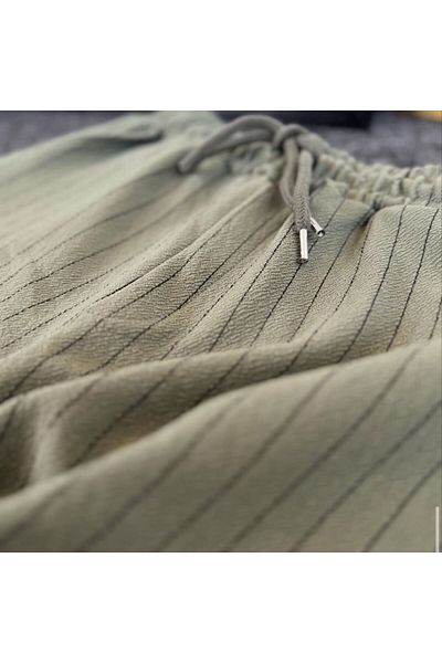 Risil-Nu Company New Season Premium Crepe Fabric Line Λεπτομερές Unisex σορτς