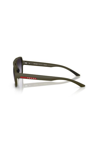 Prada Linea Rossa Sunglasses Model S;;a06s, 59, 15x, 09u Gray For Male