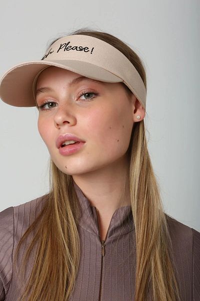 FRESCO SCARFS Unisex Sports Visor Tennis Visor Hat with Uv Protection Cotton Back Velcro Adjustable