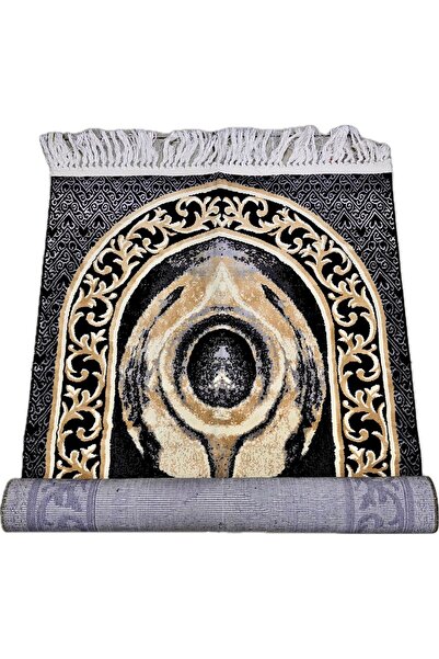 Generic Distinctive prayer rug in the shape of the Black Stone