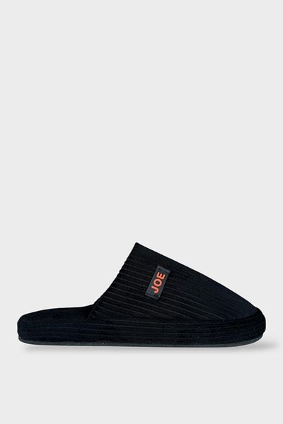 Liger Black Men's Fluffy House Slippers
