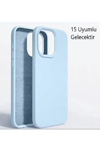 Kılıforyum İphone 15 Kılıf Logolu Içi Kadife Lansman Kılıf