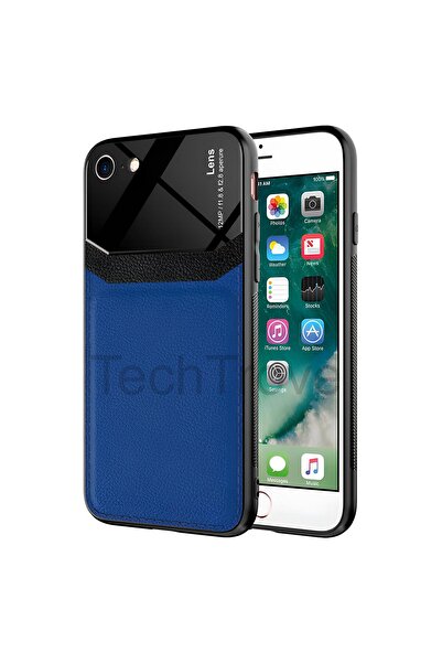 Hatreds Apple iPhone SE 2020 Kılıf Derili Dizayn Yeni Tasarım Soft Elde Kayma...