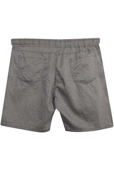 tambattal Plus Size Lycra Lace-Up Denim Shorts (Wide Comfortable Fit)