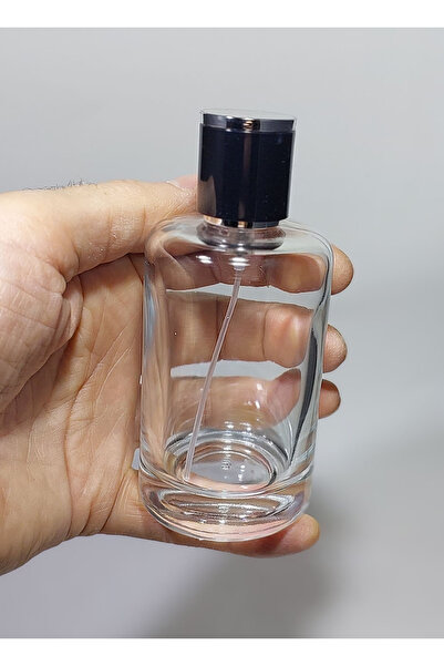 Durucam 2 ADET Cam Kolay kapama Sprey Kolonya Parfüm Şişesi 100 ml - Boş Şişe...
