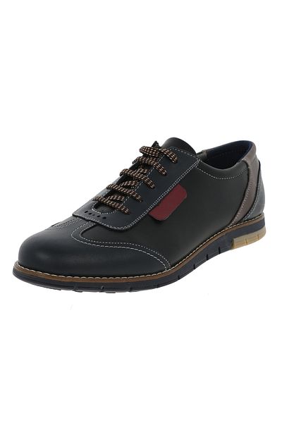 TOGO Pantofi sport, ToGo Urban Sneakers Gri AS0067 Piele Naturala
