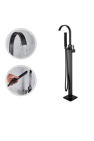 Blackswan Design Baterie cada Free standing, Blackswan, Tip M29, model negru antichizat, dimensiune 110 cm