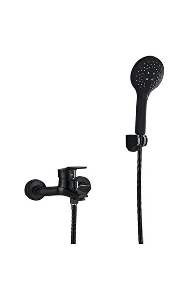 Blackswan Design Μπαταρία μπανιέρας, Blackswan, Τύπος M86, μοντέλο σε ματ μαύρο χρώμα, μέγεθος 17,5 cm