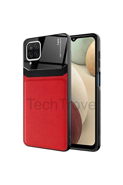 Hatreds Samsung Galaxy A12 Kılıf Derili Dizayn Yeni Tasarım Soft Elde Kaymaya...