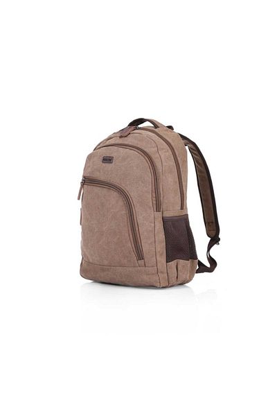 ÇÇS Canvas Waterproof Laptop Compartment Backpack