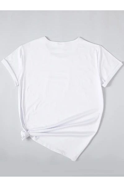 LEIVOR T-Shirt - White - Regular fit