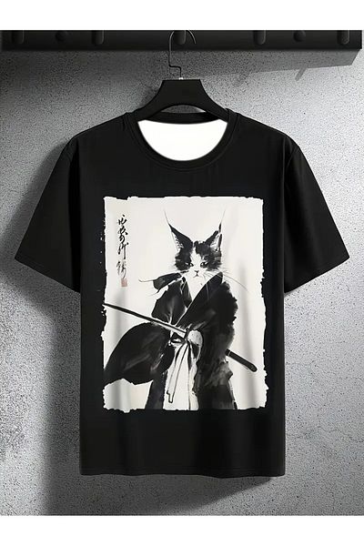 LEIVOR T-Shirt - Black - Regular fit