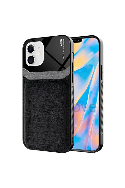 Hatreds Apple iPhone 12 Kılıf Derili Dizayn Yeni Tasarım Soft Elde Kaymayan K...