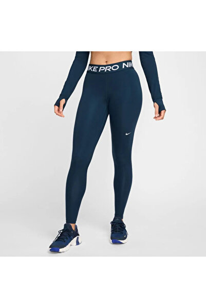 Nike Pro 365 Kadın Lacivert Antrenman Tayt