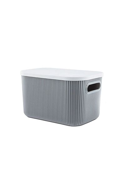 HOMİNG Multi-Purpose Organizer with Lid Box-box-jewelry Makeup Bathroom Kitchen Organizer 6.2 Lt
