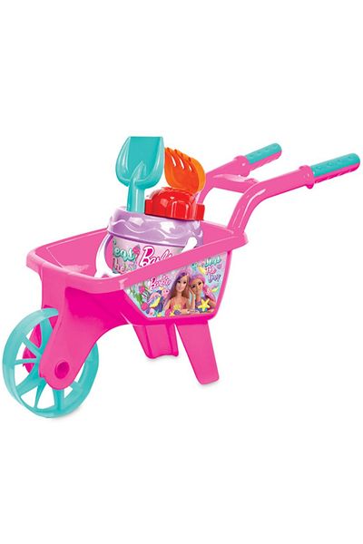 a v d a Barbi Wheelbarrow Beach Set Sand Bucket Sand Car