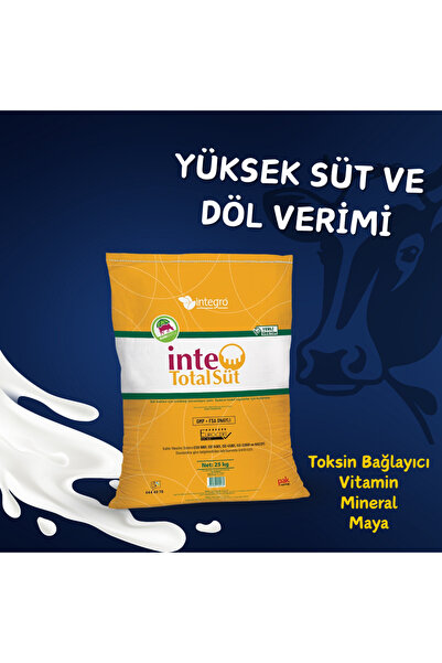 İntegro Süt ve Döl Verimi Arttırıcı - İnte Total Süt 25kg