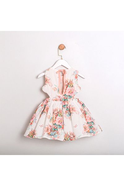 ministok July Cut Out Detailed Girl's Dress
