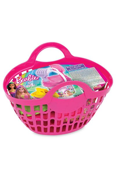a v d a Barbi Beach Set with Basket Sand Bucket Castle Shovel Set