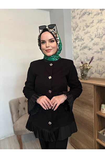 Nuesscollection Piliseli Tüvit Takım (Bir beden büyük seçiniz)