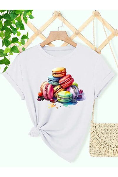 l'eivor Šareni makaroni, poseban dizajn Štampano žene T-shirt