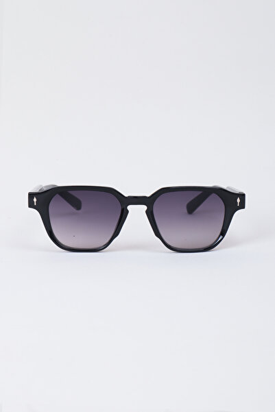 Kapin نظارة شمسية فاخرة بإطار من خلات نايرا - أسود