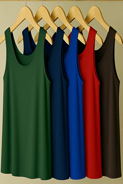 EFFE 5 шт Блузка на бретельках з бавовняного начісування Suprem