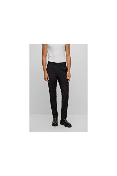 Hugo Boss Zip-off pants for men in black