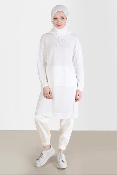 Alvina Hooded Pocket Tunic 42557
